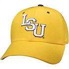 LSU Tigers Fitted Hat Size 7 1/4 NCAA Authentic Cap Gold & Purple 