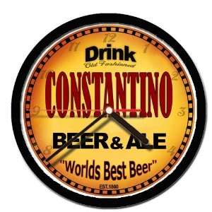  CONSTANTINO beer and ale cerveza wall clock Everything 