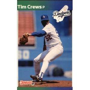  1988 Leaf Stanley (Tim) Timothy Crews # 486 Sports 