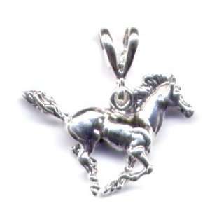  Mustang Pendant Sterling Silver Jewelry 