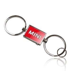  Genuine MINI Cooper Valet Keychain   Red Automotive