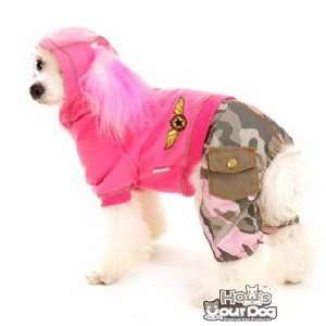  Camo Cool Military Dog Cotton Sweatshirt + Vintage Wshed 