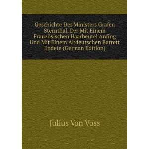   Altdeutschen Barrett Endete (German Edition) Julius Von Voss Books