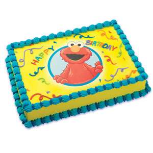 Sesame Street Elmo Edible Cake Image Deco NEW  
