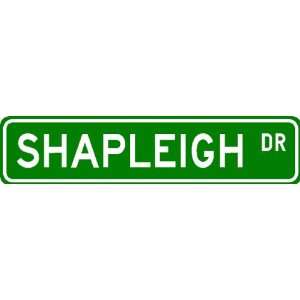  SHAPLEIGH Street Sign ~ Personalized Family Lastname Sign 