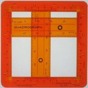  Quadrograph Metric Adjustable Rectangle Square Figures Shapes 