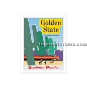   Sign Company Metal Sign   Southern Pacific Golden State Toys & Games