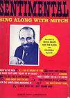 1960 SENTIMENTAL Sing Along With MITCH MILLER Scarce