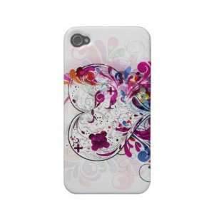 iPhone4 Abstract Pink Heart Case Mate Case Case mate Iphone 4 Cases