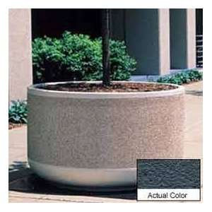   Round Planter   Weatherstone Charcoal 60x30 Patio, Lawn & Garden