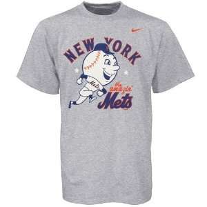  Nike New York Mets Ash Youth Mascot T shirt Sports 