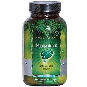 Irwin Naturals, Hoodia Action, with Green Tea Extract, 60 Liquid Soft 