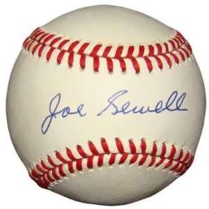  Joe Sewell Autographed Baseball   Official AL JSA #G49119 