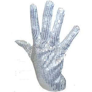   MJ King Of Pop Sequin Glove Fancy Dress Accessory [Toy] Toys & Games
