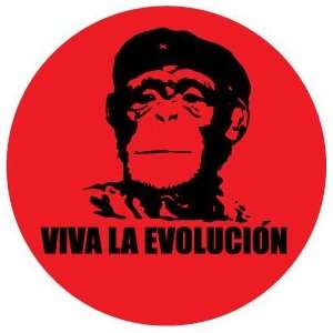 VIVA LA EVOLUCION Pinback Button 1.25 pin / badge Planet of the Apes 