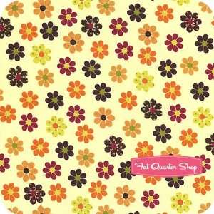  Apple Cream Tossed Flowers Fabric   SKU# C5711 CREAM Arts 