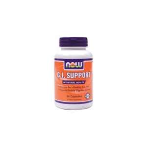  G. I. Support by NOW Foods   (90 Capsules) Health 