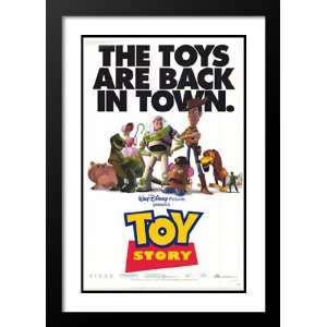 Toy Story 32x45 Framed and Double Matted Movie Poster   Style D   1995 