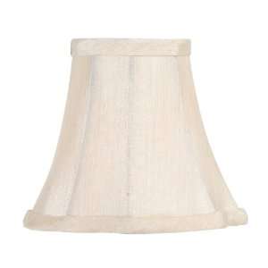   Table Lamps S276 Champagne French Oval Silk Clip Shade N A Home