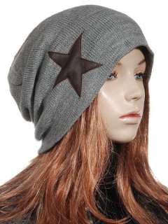 KH1592 Grey Lady Beanie Skull Ski Punk Rock Hat Cap  