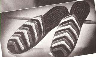 Slippers Slides Scuffs Soft Spa Shoe Crochet PATTERN  