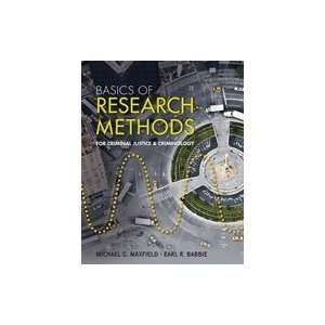  Basics of Research Methods for Criminal Justice and Criminology 