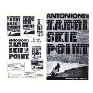  Zabriskie Point Original Movie Poster, 8 x 13 (1970 