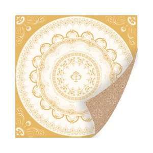  SEI Paper 12x12 Double Sided Promise Me Gold Foil 