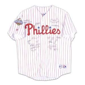 2008 Philadelphia Phillies Autographed 20 Signatures Majestic Replica 