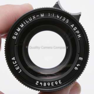 Leica M Summilux M 35mm f/1.4 ASPH #11874   EXQUISITE PRISTINE 