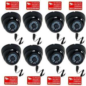 VideoSecu 8 Outdoor Day Night Vision 600TVL Infrared Security Cameras 