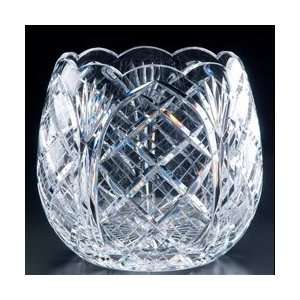  Heritage Irish Crystal Cathedral Punch Bowl Scalloped 