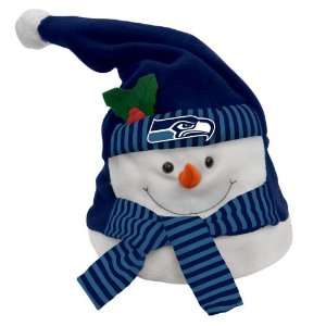  8 NFL Seattle Seahawks Animated Musical Christmas Snowman 