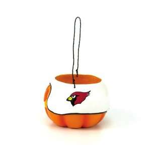   Cardinals NFL Halloween Pumpkin Candy Bucket 5.5