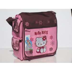  Sanrio Hello Kitty Pink & Brown Diaper Bag Toys & Games