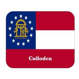  US State Flag   Culloden, Georgia (GA) Mouse Pad 