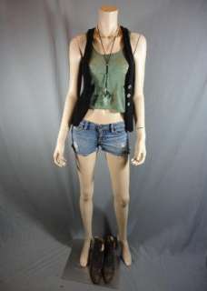   MOORE SCREEN WORN VEST TOP SHORTS BOOTS & NECKLACE SC 52 & 53  
