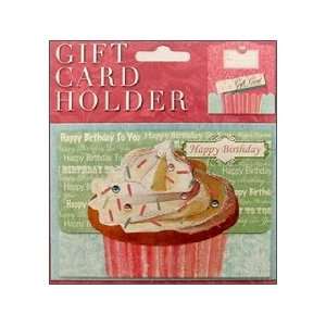    Punch Studio Gift Card Holder Cupcake (2 Pack)