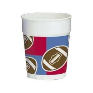  Plastic Stadium Cups   Football Case Pack 12 Everything 