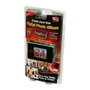 As Seen On TV Wallet Pix Widescreen Credit Card Size Digital Photo 