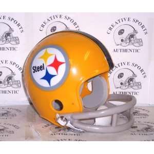  Pittsburgh Steelers   2 Bar 1962   Riddell Mini Helmet 