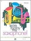 learn to play saxophone  
