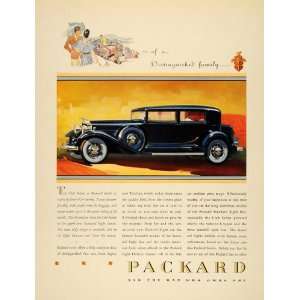   Ad Packard Club Sedan Standard Eight Chassis Auto   Original Print Ad