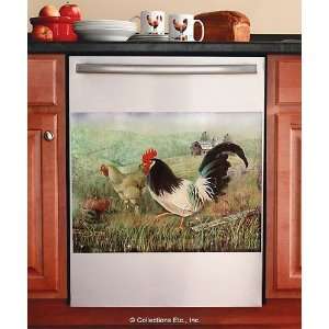  Rooster Magnetic Dishwasher Cover 
