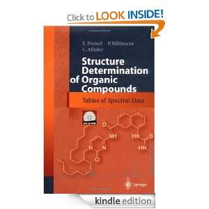 Structure Determination of Organic Compounds Tables of Spectral Data 