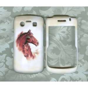  Cute horse blackberry bold 9700 cover phone skin case 