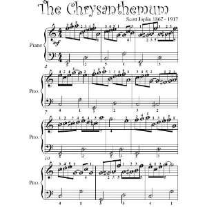 Chrysanthemum Rag Scott Joplin Easiest Piano Sheet Music Scott Joplin 