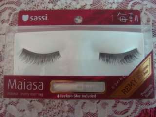 Wholesale Lot 6 pairs of Sassi Eyelashes Style#1 Premium Quality 100% 