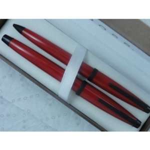 Cross Limited Edition Fire Engine Red Lacquer Gel Ink Selectip Rolling 