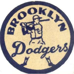  Brooklyn Dodgers White Patch